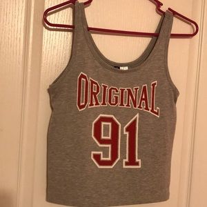 a crop top
